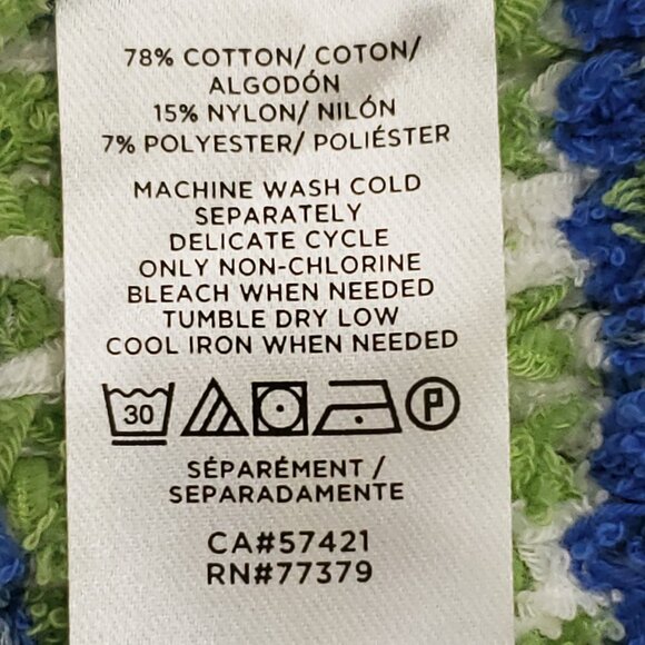 Ann Taylor Women's Tweedy Sweater Jacket in Deep Azure Size Medium - Picture 16 of 16